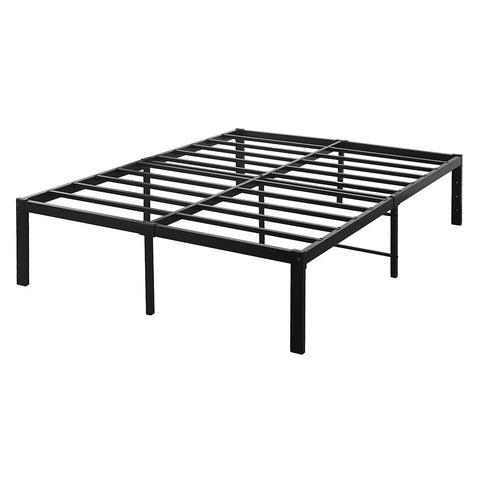 Levede Metal Bed Frame Heavy Duty Storage Space Queen Bed Frames
