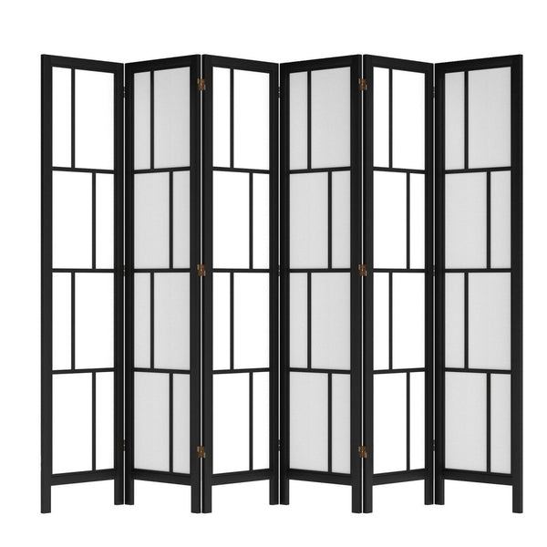 Levede 6 Panel Room Divider 170Cm Freestanding Screen Screens & Room Dividers