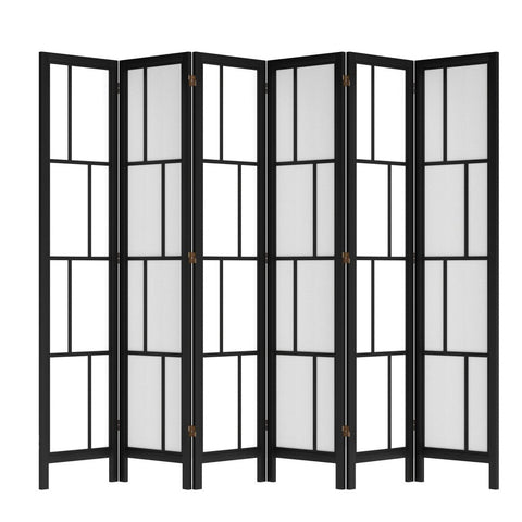 Levede 6 Panel Room Divider 170Cm Freestanding Screen Screens & Room Dividers