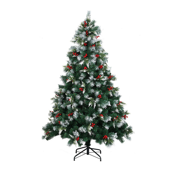 Santaco Christmas Tree Snow Flocked 2.1M Seasonal Decorations