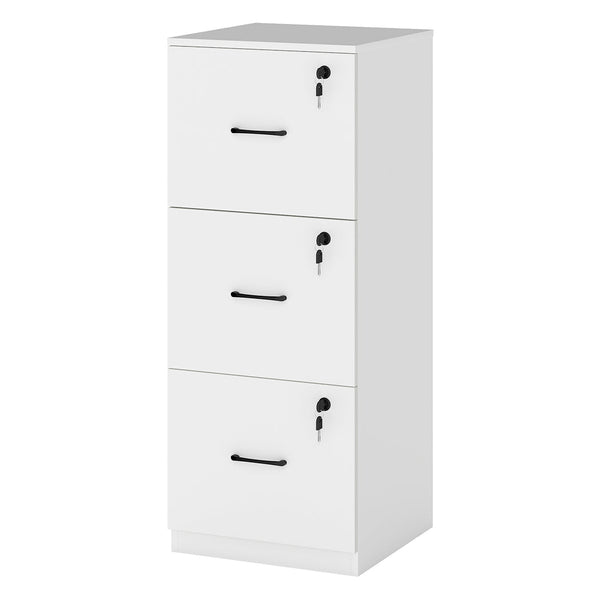 Levede File Cabinet 3 Drawers Filing Storage Filing Cabinets