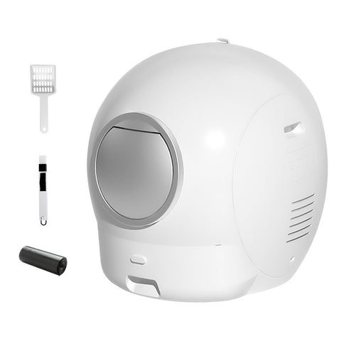 Pawz Self Cleaning Box Large Enclosed Toilet Cat Litter