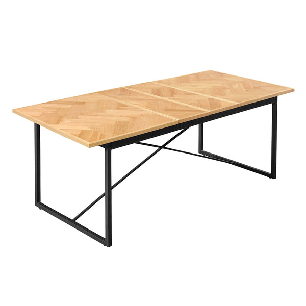 Levede Extendable Rectangle Dining Table For Kitchen Or Room Space Practical And Stylish Dining Tables