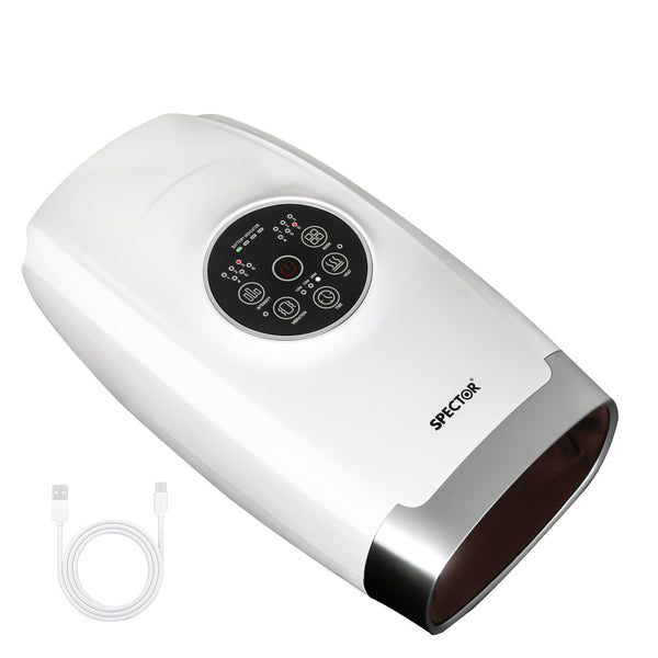 Spector Electric Hand Massager With Heat Air Compression Massagers