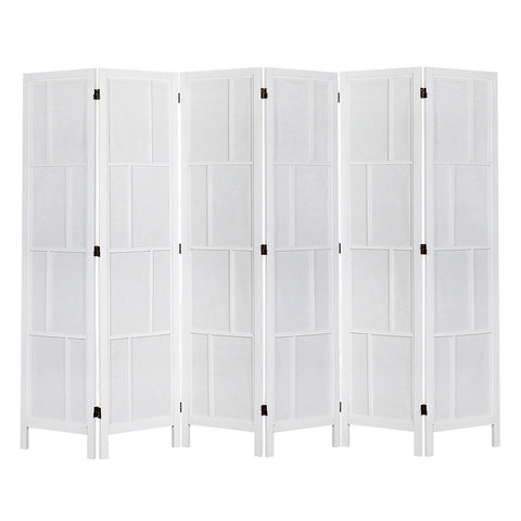 Levede 6 Panel Room Divider 170Cm Freestanding Screen Screens & Room Dividers