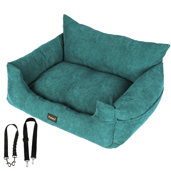 Pawz Pet Car Booster Seat Dog Protector L Green Large Pet Transport