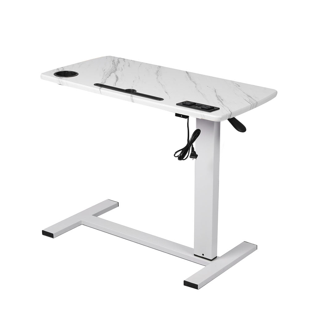 Levede Standing Desk Height White Standing Desks