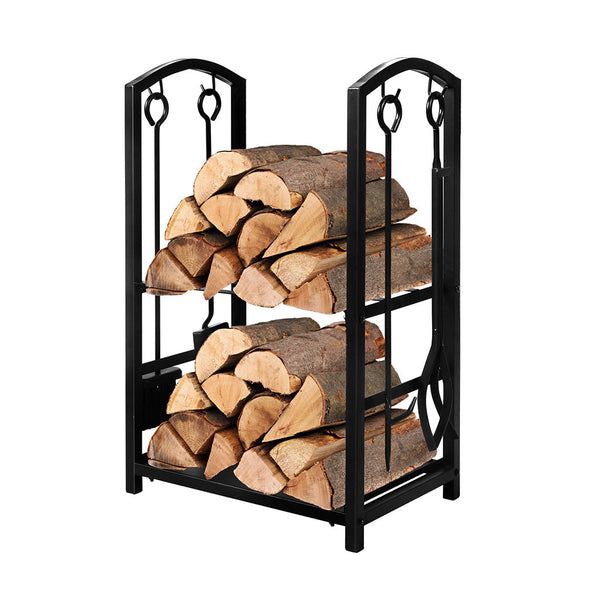 Traderight Firewood Rack 4 Fireplace Fireplace & Stove Accessories
