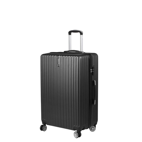 Slimbridge 24" Inch Luggage Suitcase Black Suitcases