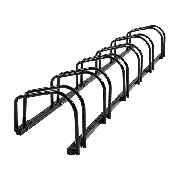 6 Bikes Stand Bicycle Rack Floor Bicycle Stands & Storage