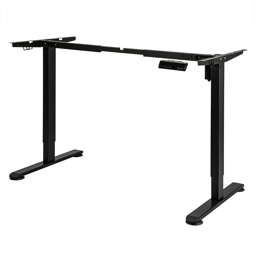 Levede Motorised Standing Desk Frame Black Single Standing Desks