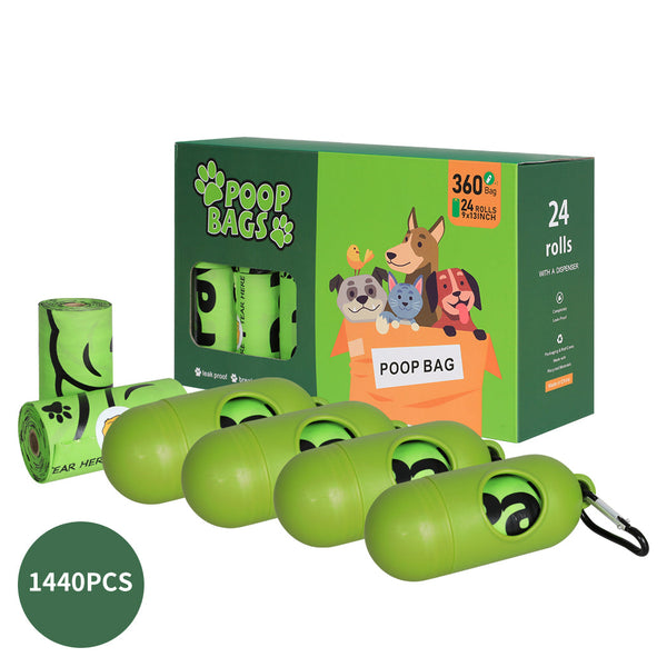 Pawz 100% Compostable Biobased Dog Poop Bags Pooper Scooper & Bags