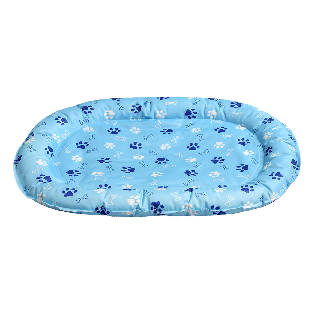 Pawz Pet Cooling Mat Blue Pet Beds