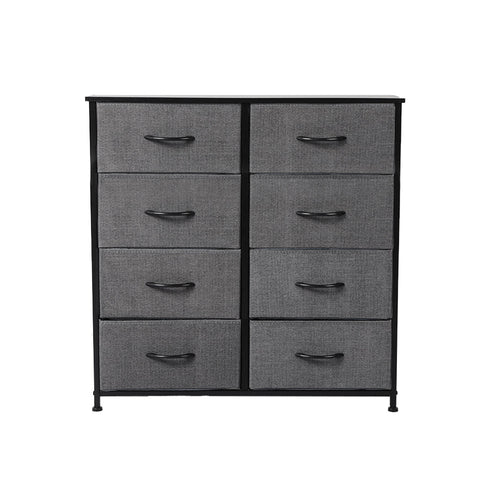 Levede Storage Cabinet Tower Chest Dark Grey Cabinets & Cupboards