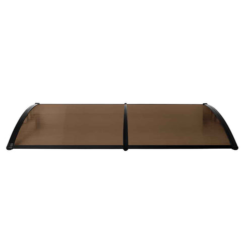 Mountview Door Awning Outdoor 1M X 2.4M Brown 1X2.4M Awning & Canopy Parts