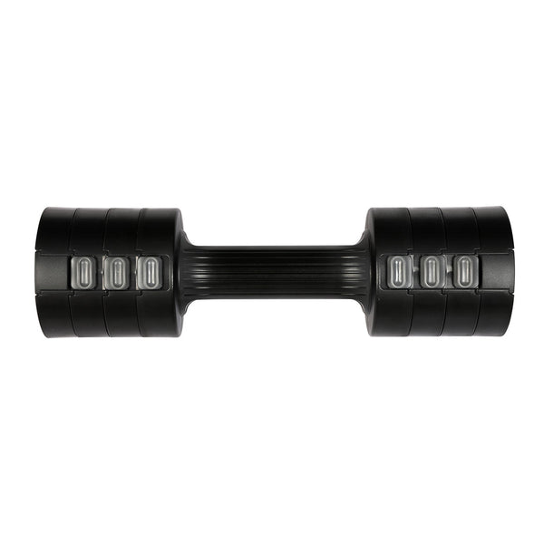 Centra A Pair Of 1Kg To 5Kg Black Dumbbells