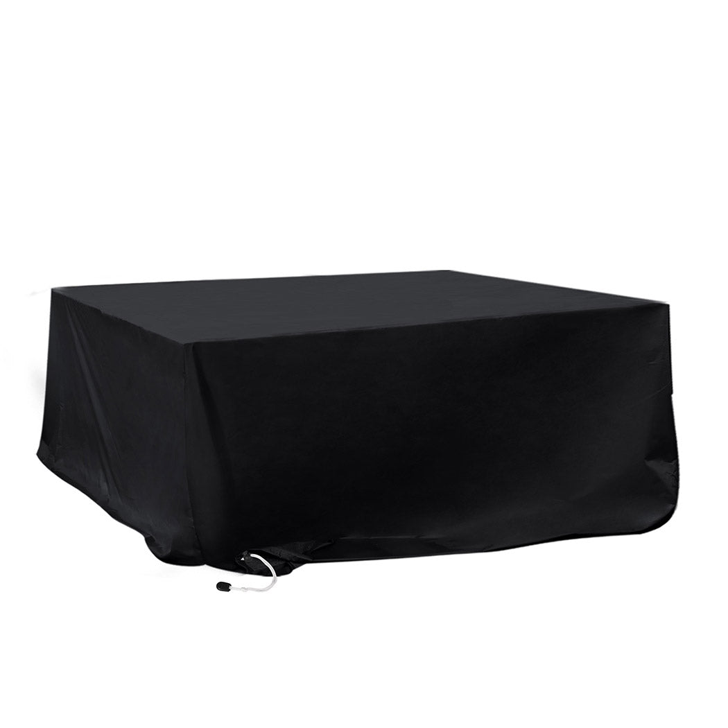 Marlow Outdoor Furniture Cover Garden Black 15Cm Outdoor Furniture Covers