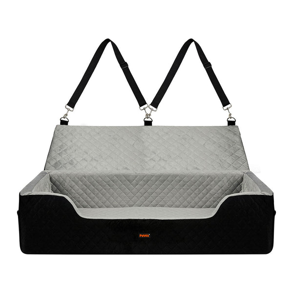 Pawz Dog Car Booster Seat Belt Pet Safe Protector Travel Bed Pet Transport