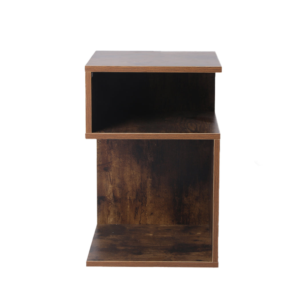 Levede Drawers Side Oak Bedside Tables