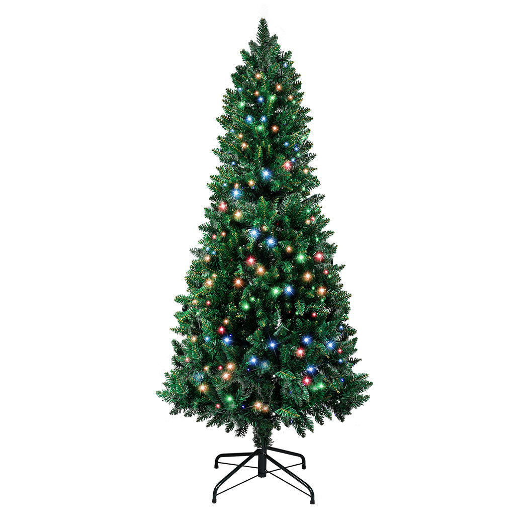 Santaco Prelit Slim Pencil Christmas Tree 2.1M Seasonal Decorations