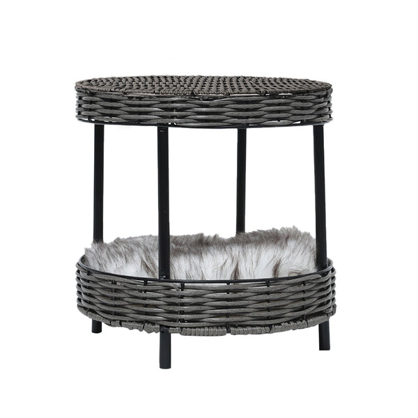 Pawz Rattan Pet Bed Elevated Raised Pet Beds