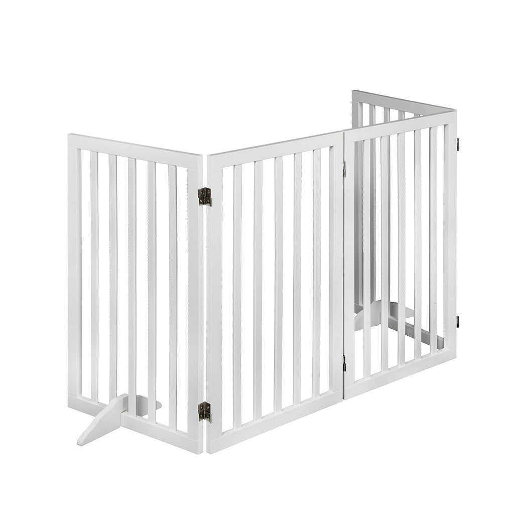 Pawz Pet Gate Dog Fence Safety White 800X 3Mm Fences & Pens