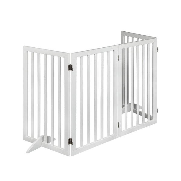 Pawz Pet Gate Dog Fence Safety White 800X 3Mm Fences & Pens