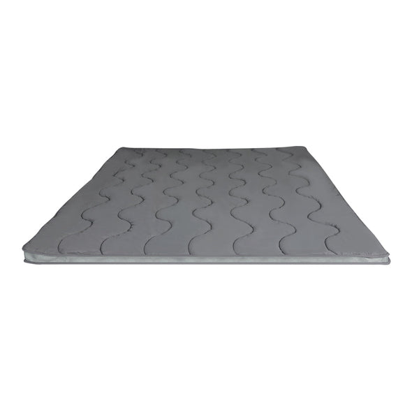 Dreamz Queen Bamboo Charcoal Fibre Pillowtop Mattress Topper Protector Mattress Toppers & Protectors