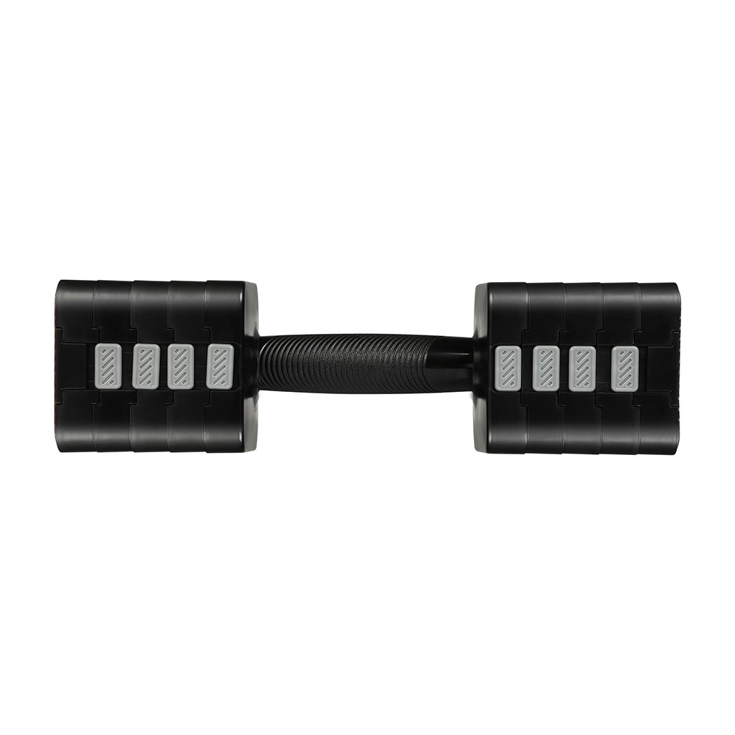 Centra A Pair 2.8Kg 10Kg Black Dumbbells