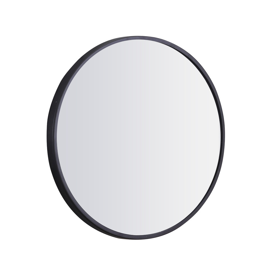 Wall Mirror Round Shaped Bathroom Makeup X Large 80Cm Mirrors