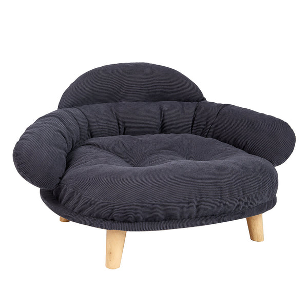 Pawz Elevated Pet Dog Cat Sofa Bed Couch Xl Size Grey Pet Beds