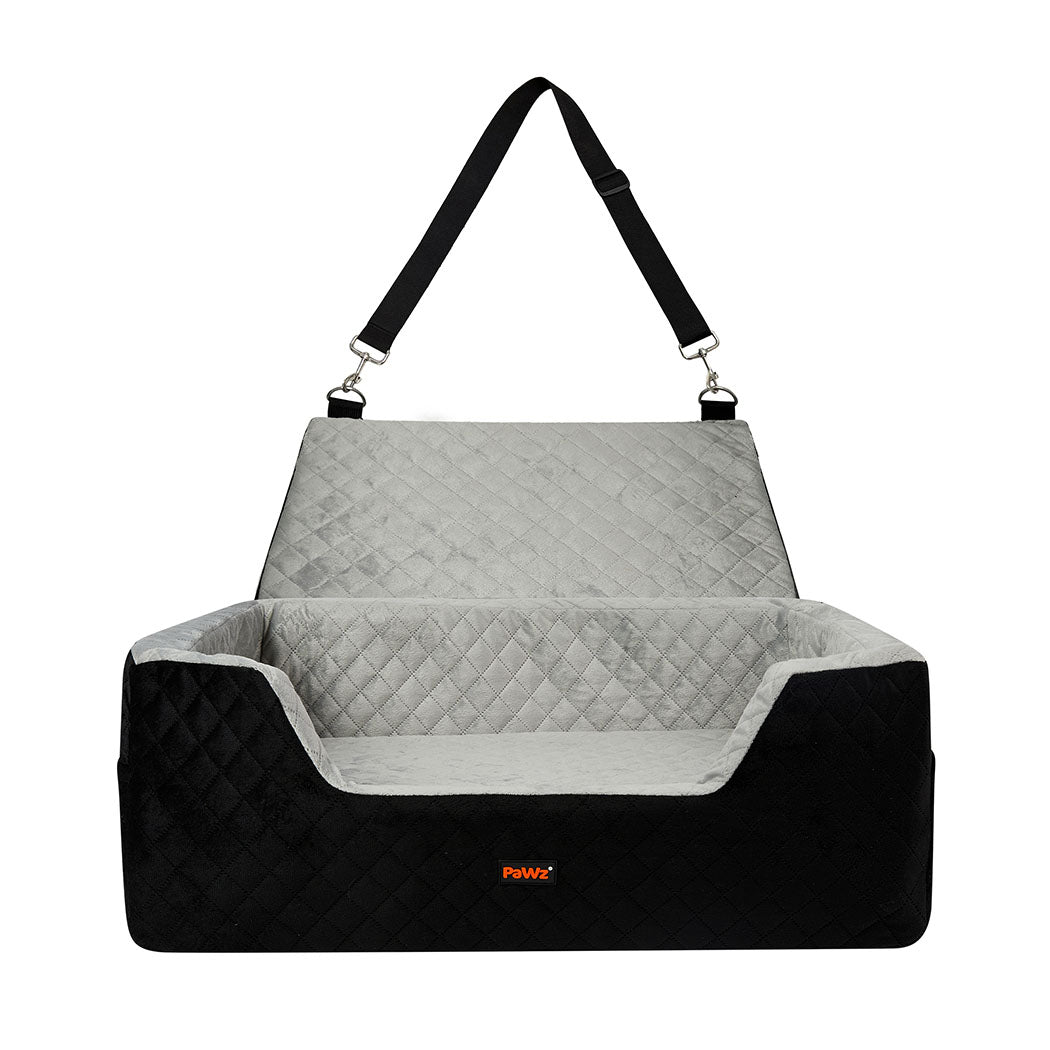 Pawz Dog Car Booster Seat Belt Pet Safe Protector Travel Bed Pet Transport