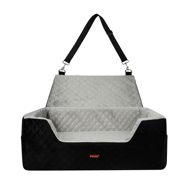 Pawz Dog Car Booster Seat Belt Pet Safe Protector Travel Bed Pet Transport