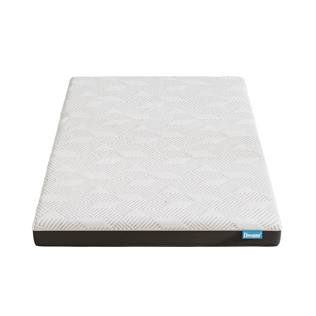 Dreamz Single Mattress Gel Memory Foam Cooling Breathable Medium Firm 15Cm Mattresses