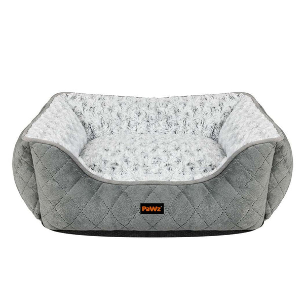 Pawz Pet Dog Calming Bed Fluffy Washable Cushion L Pet Beds