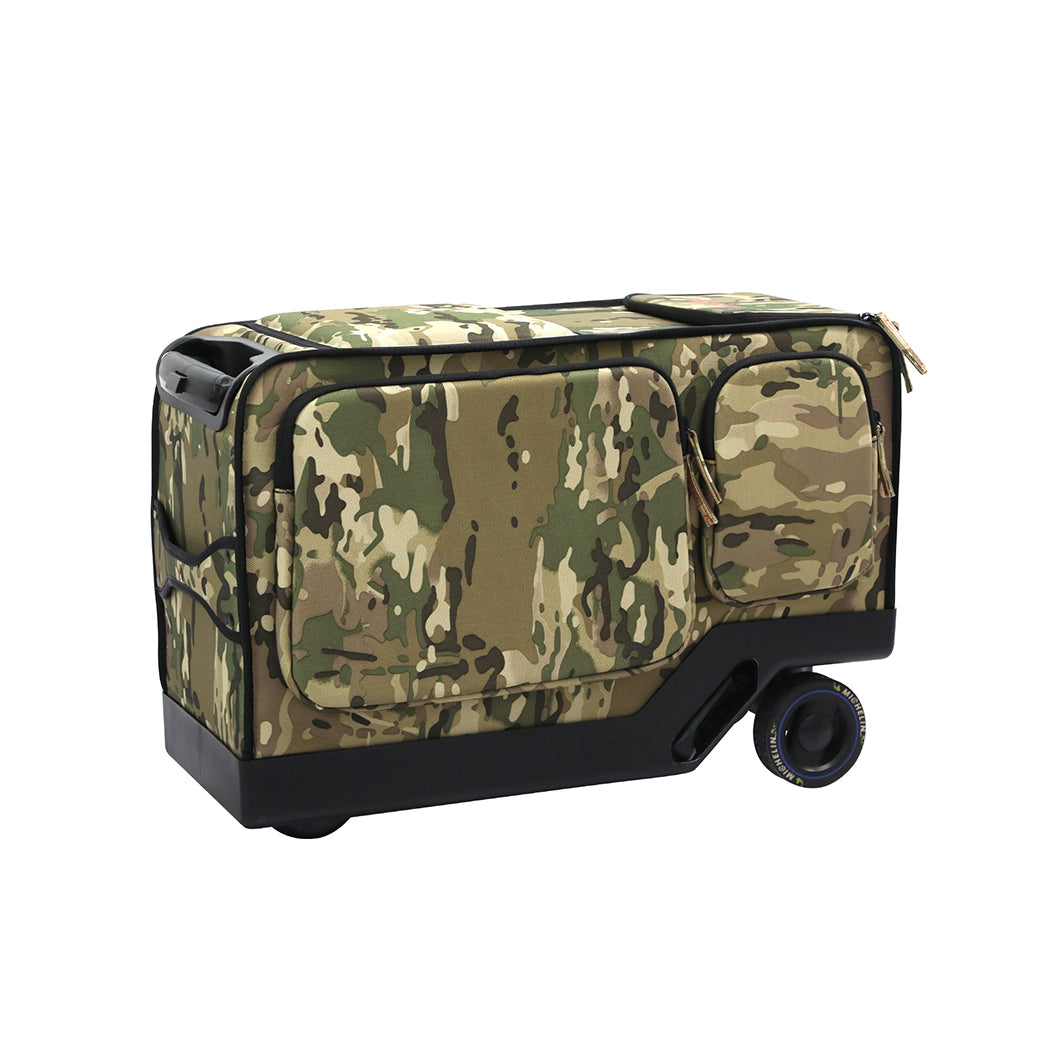 20" Electric Riding Luggage Suitcase Green Colour Suitcases