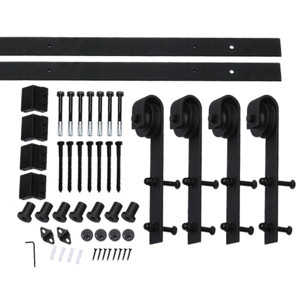 2.44M Antique Classic Style Double Sliding 3.65Mx7.3M Sliding Door Hardware