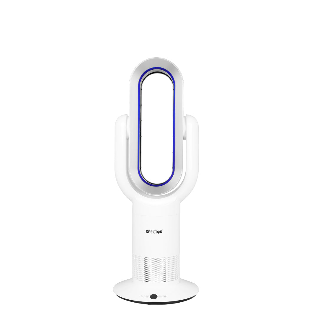 Spector Bladeless Electric Fan Cooler Blue Portable Fans