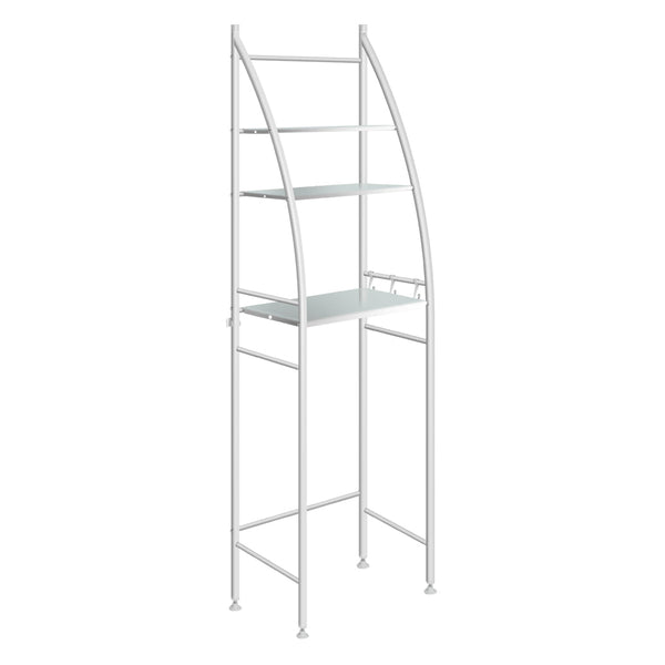 Dutxa 3 Tier Over Toilet Storage Shelf White Shelves