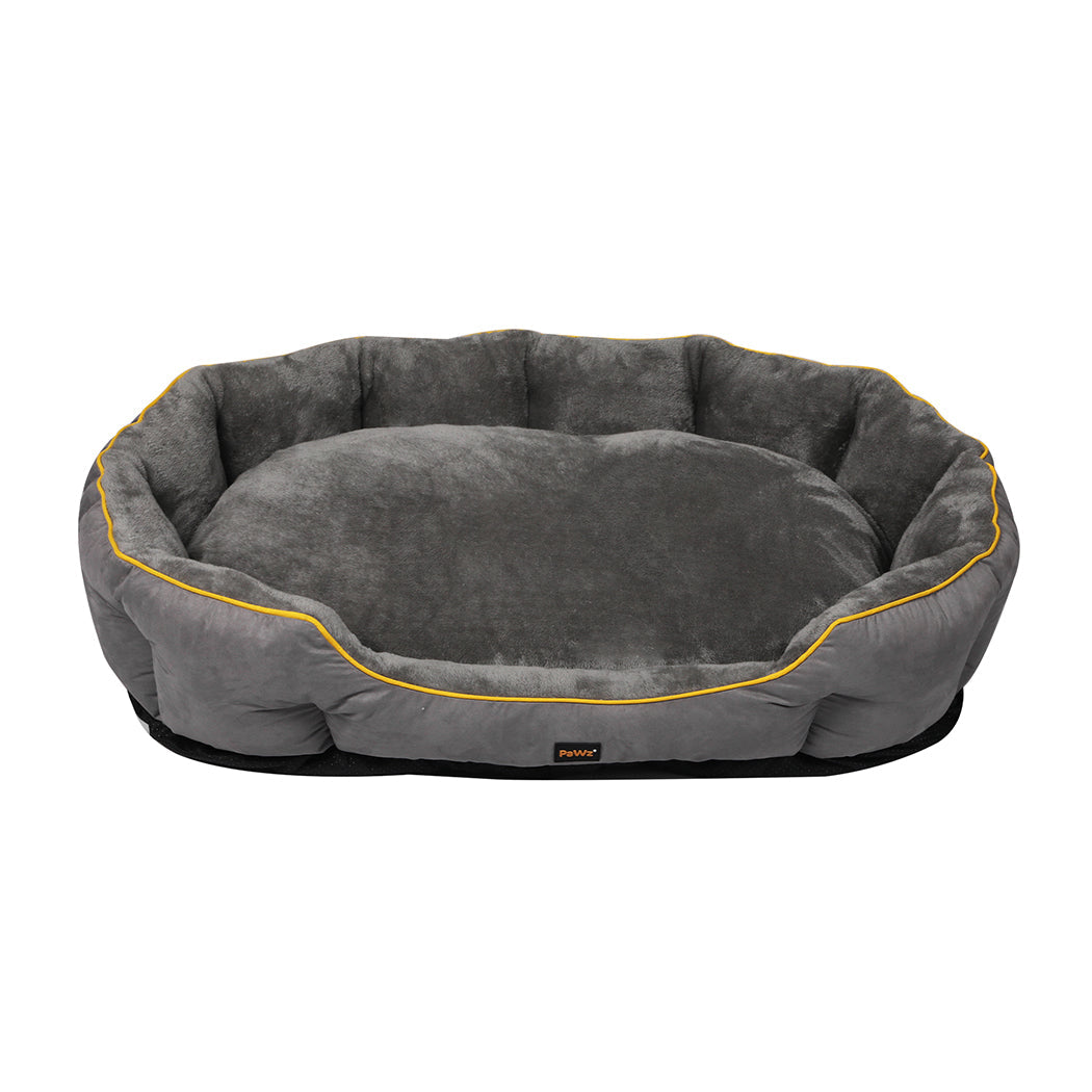 Pawz Electric Pet Warmer Bed Heated Xl Grey Large Pet Beds