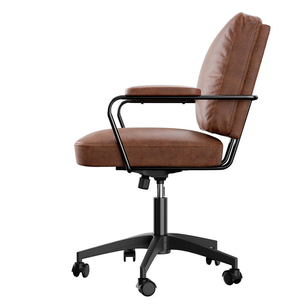Levede Office Arm Chair Leather Executive Chairs Office Chairs