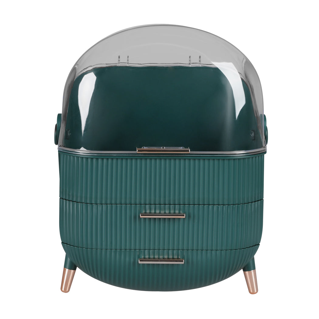 Makeup Storage Case Cosmetic Organiser Green Makeup Bags & Cases