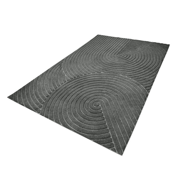 Marlow Floor Rug Soft Polyester Carpet Non Slip Plush Shaggy Geometric Rugs