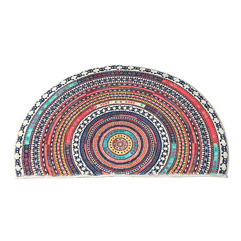 Marlow Door Mat Half Moon Semi Circle Rug 60X90 Rugs