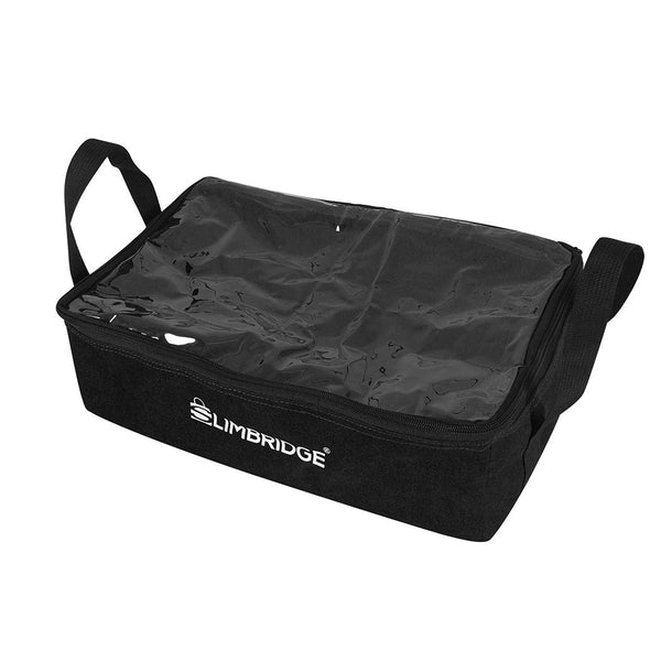 Slimbridge 3Pcs Camping Canvas Storage Black Storage Bags