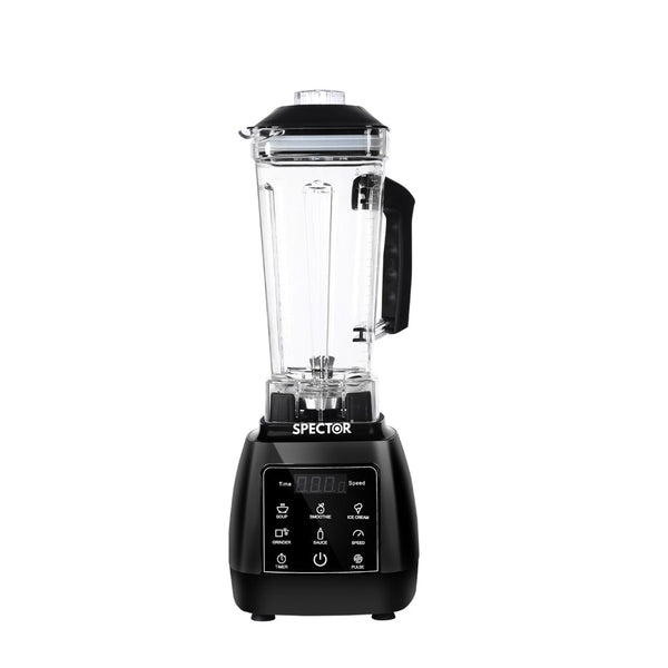 Spector 2L Commercial Blender Mixer Black Countertop Blenders