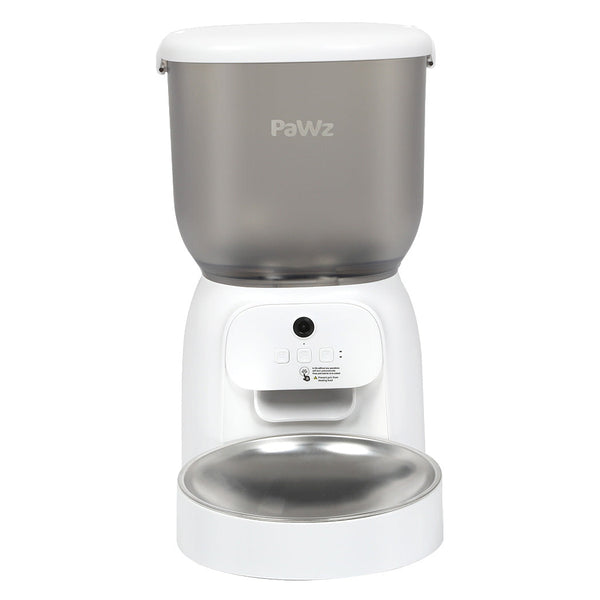 Pawz 4L Auto Pet Feeder Automatic Camera Wifi App Dog Automatic Feeders