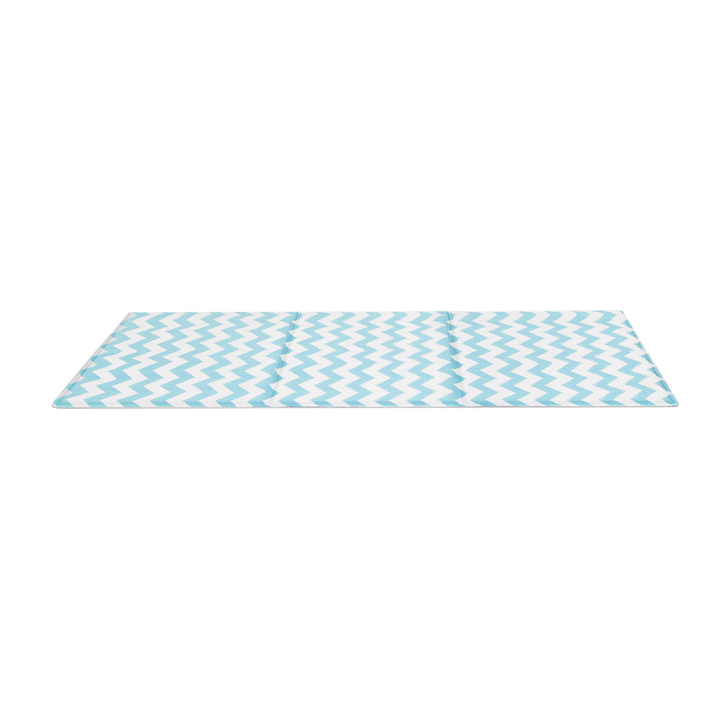 Pawz Pet Cooling Mat L Blue Pet Beds
