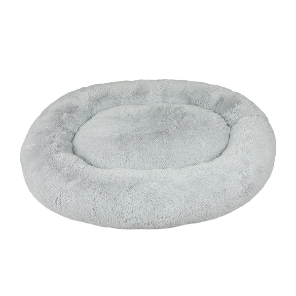Thenapbed Fluffy Grey 1.8M Human Size Pet Bed Comfortable Soft Plush For Pets And People Pet Beds