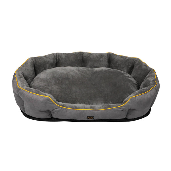 Pawz Electric Pet Bed Heated Grey Medium Pet Beds